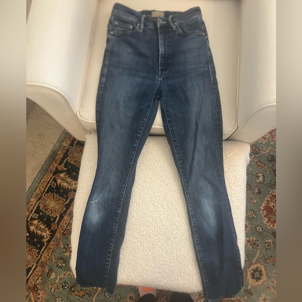 The swooner ankle slice mother jeans size 24